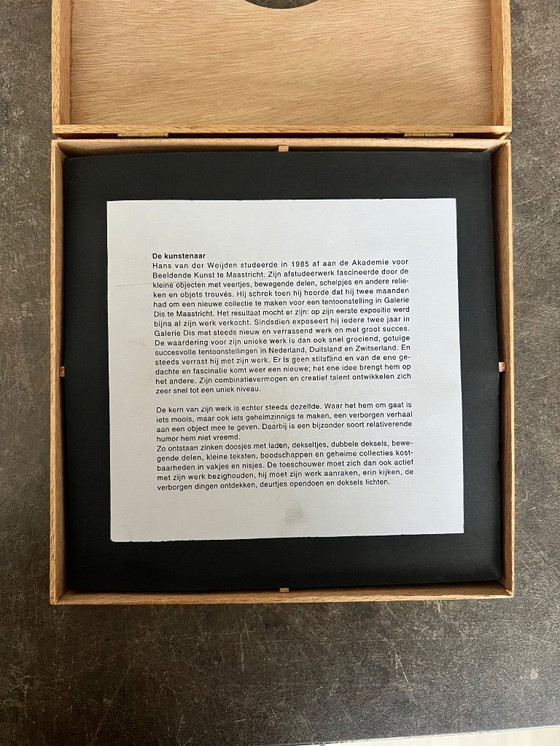 Image 1 of Kunstkiste aus Holz - Hans van der Meijden