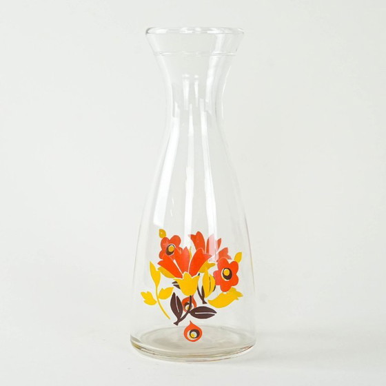 Image 1 of Caraffa in vetro, design italiano, anni '70, produzione: Italia