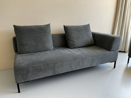 Diseño Freistil Rolf Benz 187 Sofás modulares / Juego de sofás lounge - Gris – modulaire banken, Metal (photo 2 of 14)