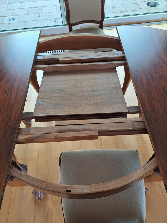 Image 1 of Set da pranzo in stile Luigi XV - 4 sedie