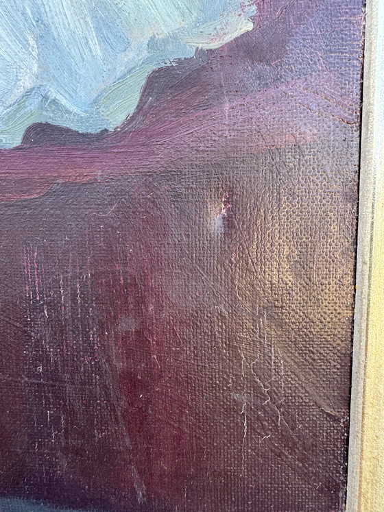 Image 1 of Oil painting on canvas, dancer Joan Mayor