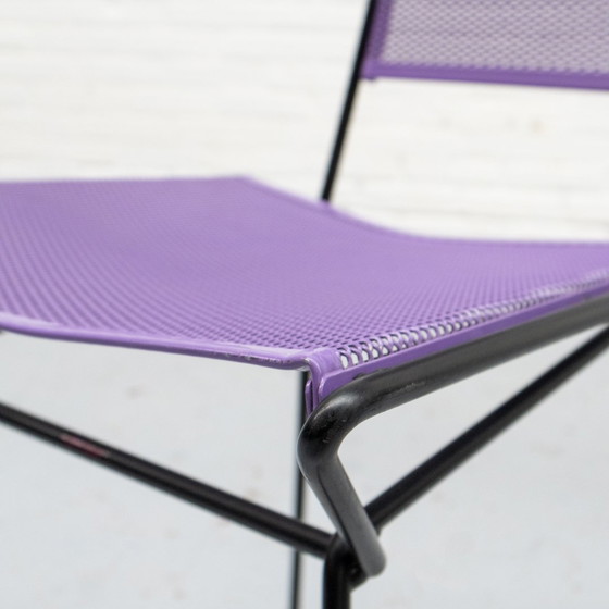 Image 1 of Postmoderner Esszimmerstuhl Rolf Rahmlow '80er Jahre