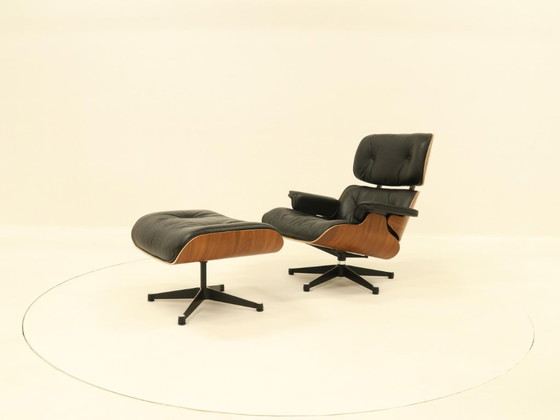 Image 1 of Eames Lounge Chair & Ottoman XL version by Charles & Ray Eames