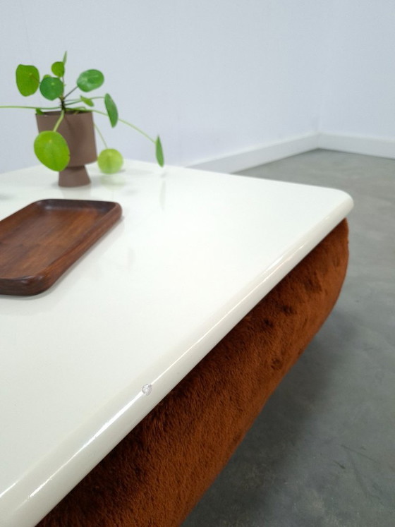 Image 1 of Fluffy Space Age coffee table vintage