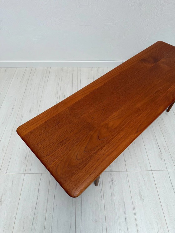 Image 1 of Vintage FD 516 Teakhouten salontafel van Peter Hvidt & Orla Mølgaard-Nielsen voor Frankrijk & Daverkosen, Deens Modern, jaren 19