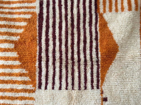 Tapis berbère à motifs géométriques en laine 200/280cm – Wool (photo 6 of 7)