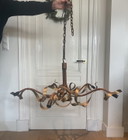 Jacco Maris Ruban plié lámpara colgante/ kroonluchter 5armen
