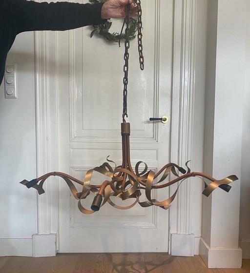 Lampada a sospensione/ kroonluchter Jacco Maris Ruban plié 