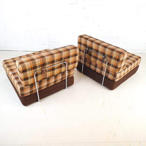 2x Vintage-Schlafsessel