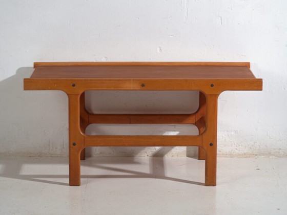 Tavolino da caffè vintage stile scandinavo in teak e faggio – Scandinavia, circa 1960 – Tavolini da caffè (photo 33 of 40)