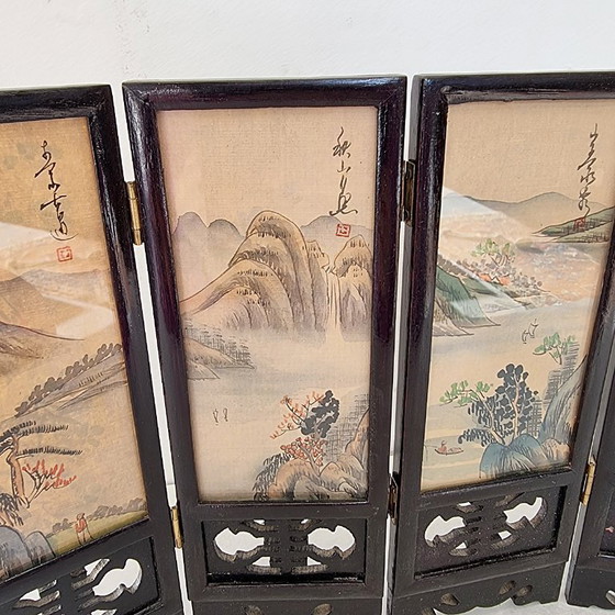 Image 1 of Vintage Chinese tafelscheider zijde