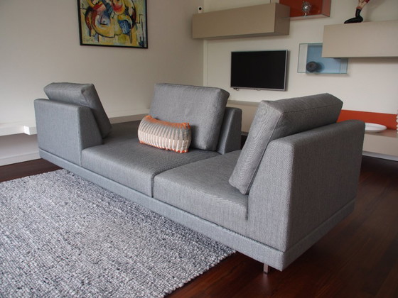 Unique 3-Seater Design Sofa with Swiveling Elements – Baan Meubelen, 3-5 seaters, Textile (photo 9 of 12)