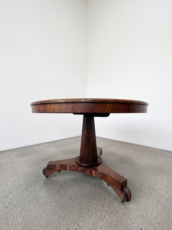 Image 1 of Antieke palissanderhouten tafel