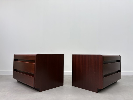 Vintage Moser Nachtkastjes Palissander Fineer – Wood (photo 2 of 15)