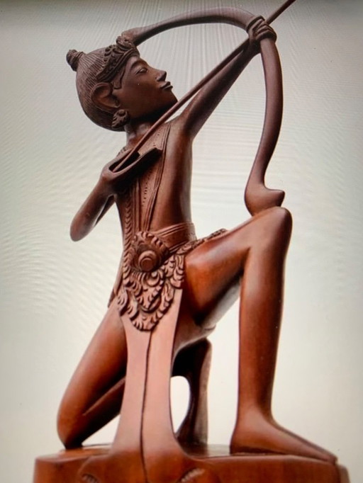 Sculpture sur bois indonésienne