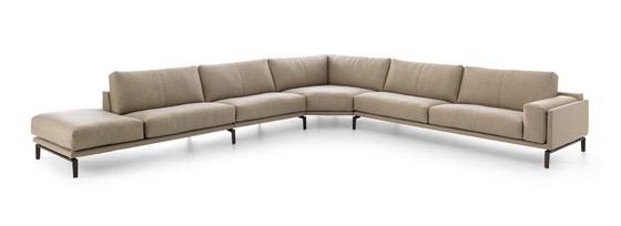 Image 1 of Divano angolare con poltrona lunga Leolux Bellice Design – Prairie 97