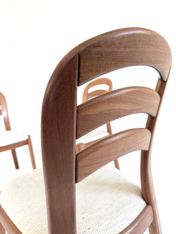 Image 1 of 4x chaise de salle à manger vintage, Koefoeds Hornslet '80s