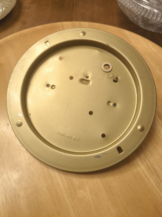 Image 1 of Limburg plaffonnairre Amber glas