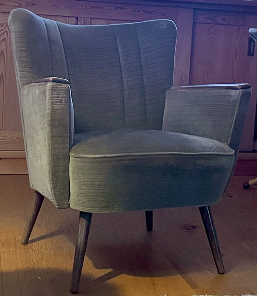 Vintage 58 cocktail fauteuil met armleuning