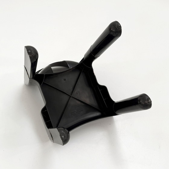 Image 1 of Chaise Universale Modèle 4867 noire par Joe Colombo pour Kartell, années 1970
