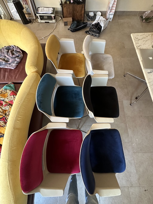 Gispen 2225 Cordemeyer (set of 6, mixed colours) 
