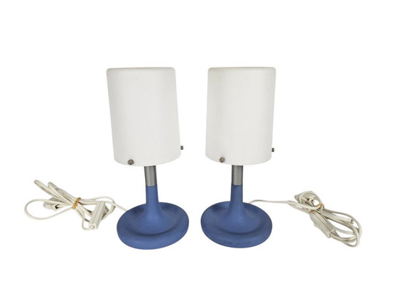 Image 1 of Ikea - Suède - B0010 - Lampes de table (2) - Design en plastique - Années 90