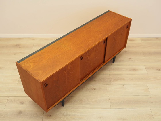 Image 1 of Buffet en teck, design danois, années 1970, fabriqué au Danemark
