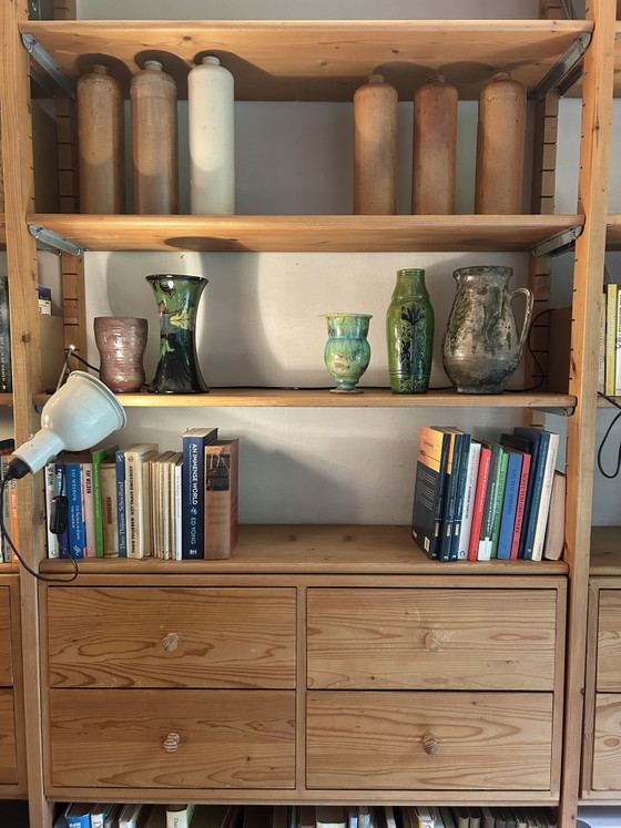 Grande Librerie in stile danese con cassetti degli anni '60/'70 – Lundia, Wood (photo 3 of 5)