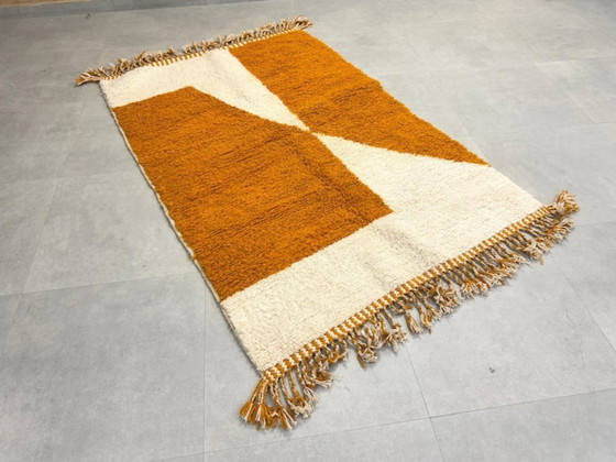 Image 1 of Tapis en laine fait main – coloris personaliseerbaar 250cmx150cm