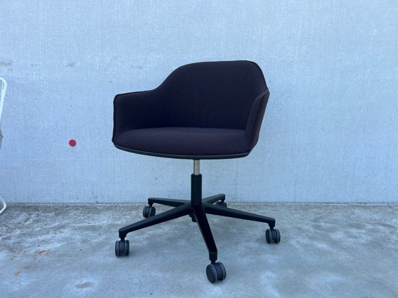 Image 1 of Sedia da ufficio Vitra con scocca morbida