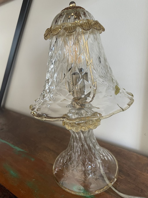 Lampe pratique de Murano en parfait état