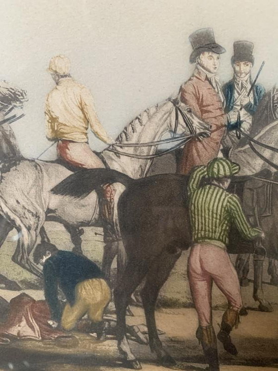 Carle Vernet, Partenza di sette cavalli, Incisione, Fine 1800 – Litografie e stampe (photo 5 of 15)