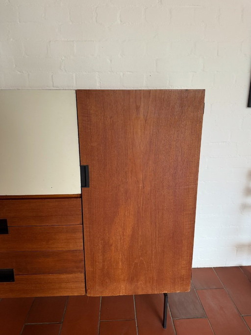 Meuble / Buffet en teck CU06 par Cees Braakman pour Pastoe