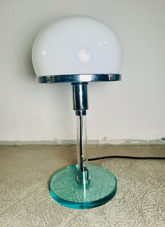 Image 1 of Lampe de bureau WG-24 de Wilhelm Wagenfeld pour Tecnolumen, Suède, années 1980