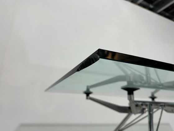 Tecno Nomos — design Sir Norman Foster, 1986 – Dining tables, Glass, Metal (photo 11 of 11)