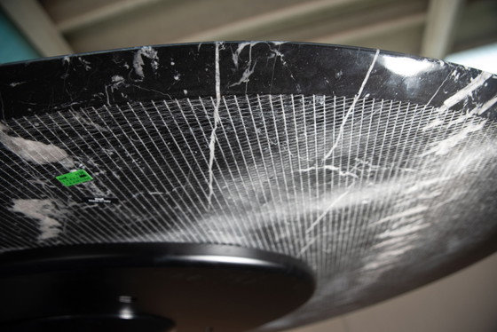 Tavolo da pranzo ovale originale Knoll Tulip 244x137 Nero Marquina In ottime condizioni!! Eero Saarinen (photo 13 of 15)