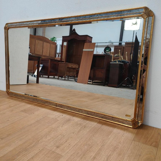 Miroir de cheminée DeKnudt style Hollywood Regency – Plastic (photo 14 of 16)