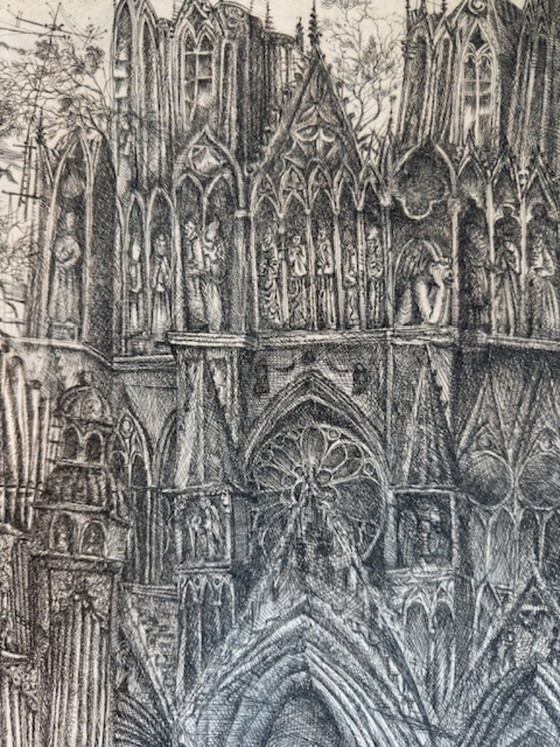 Image 1 of Lithograph “Bach Prelude” by Vyacheslav Kalinin