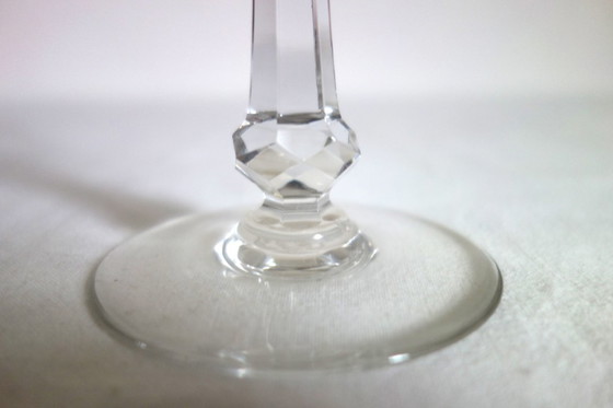 Image 1 of 8 coupes à champagne Baccarat modèle Tourville