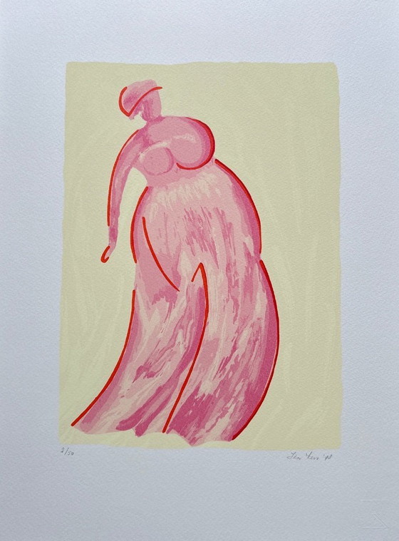 Image 1 of Screen print Ida Kers