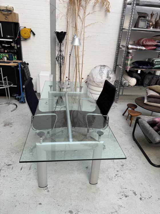 Image 1 of Corbusier LC6 + 2x Eames Vitra Miller EA119 + Artemide Tolomeo