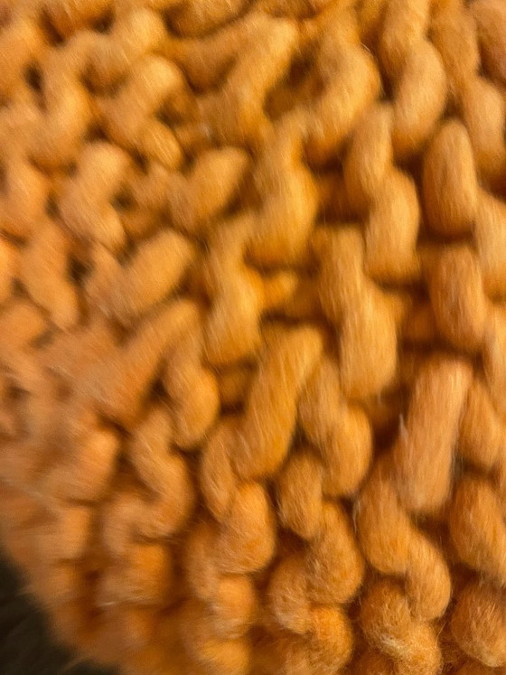 Image 1 of Thomas Eyck Pouf Urchin orange