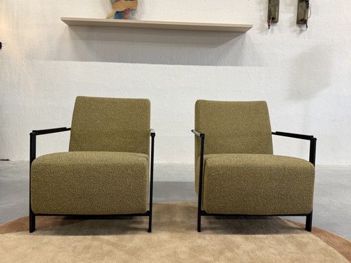 2 Harvink Alowa Sessel Monza Melangestoff 