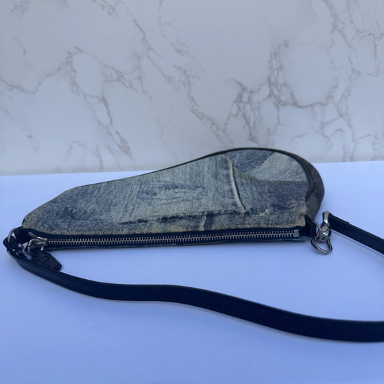 Christian Dior Saddle bag denim Speedway rare – Crossbody bags, Leather, Vintage (photo 10 of 15)