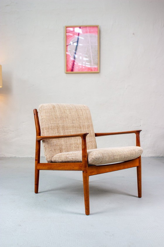 Image 1 of 2 poltrone vintage in teak Easy Chair Svend Aage Eriksen danese
