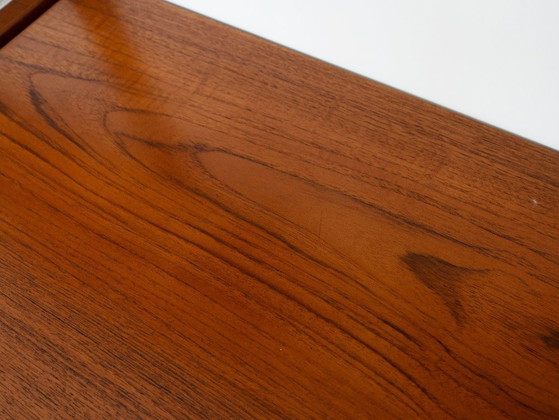 Modulaire wandkast van teakhout, Deens design, jaren 60, ontworpen door Rud Thygesen en Johnny Sørensen, (photo 20 of 32)