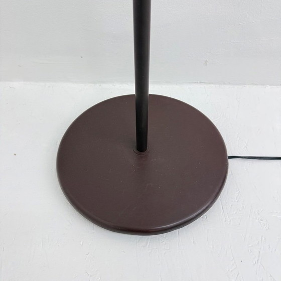 Image 1 of Hala Zeist Trompeten-Stehlampe in Braun, minimalistisch, niederländisches Design der 1970er Jahre
