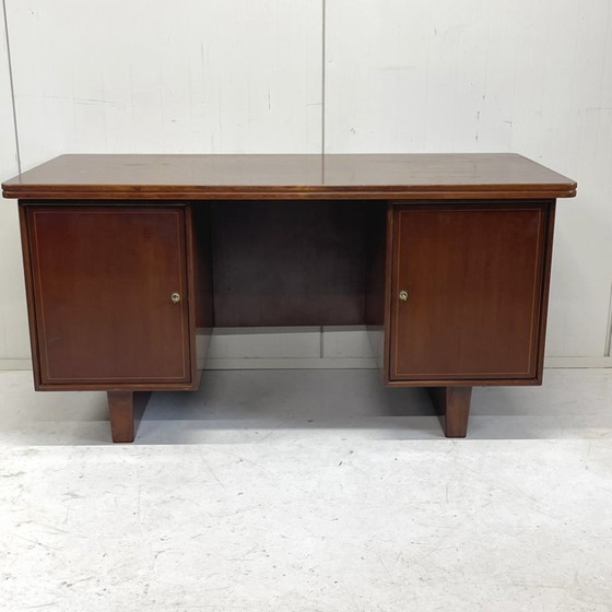 Image 1 of Vintage Formule Kemkes bureau `Moorsel` werkplek buro