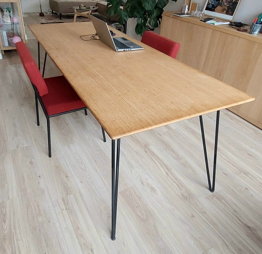 Fest Amsterdam eettafel Ray – Bamboo, Metal