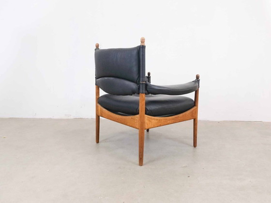 Image 1 of Vintage "Modus" fauteuil in massief teakhout van Kristian Vedel voor Willadsen Møbelfabrik, 1960